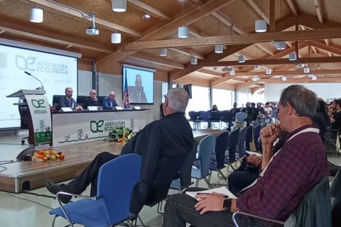 Imagen del acto inaugural, al que ha asistido el rector de la UPCT, Mathieu Kessler.